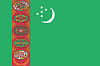 Bandiera - Turkmenistan